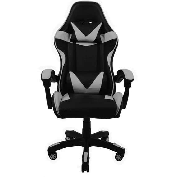 Крісло геймерське Bonro B-810 сіре ігрове комп’ютерне 42300100 | Зображення 4