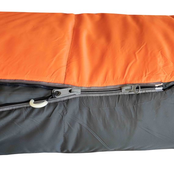 Спальний мішок Tramp Arctic Regular кокон лівий orange/grey 200/80-50 UTRS-048R | Зображення 3