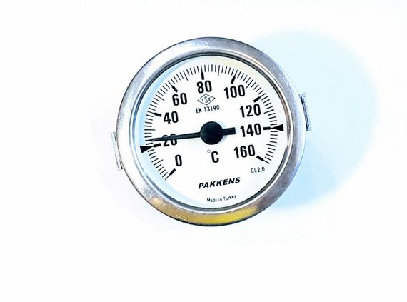 Капілярний Термометр D 60мм /160°С / L-100см PAKKENS Туреччина | Зображення 1