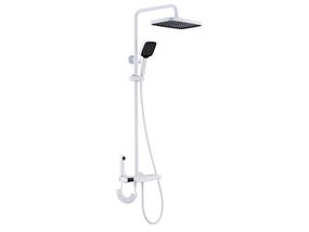 Душова система AIM зі змішувачем на 4 функції біла DG10745 (frosted white)
