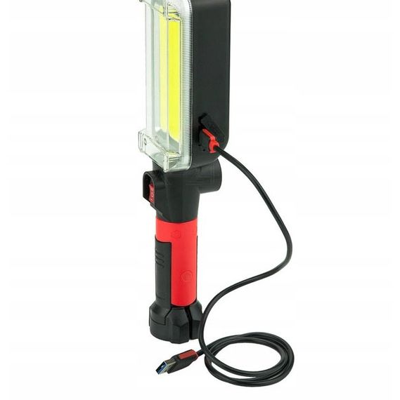 Ліхтар кемпінговий ZJ-8859-COB-3 акумуляторний 18650 х 2, зарядка від micro USB, з магнітом та гачком | Зображення 4