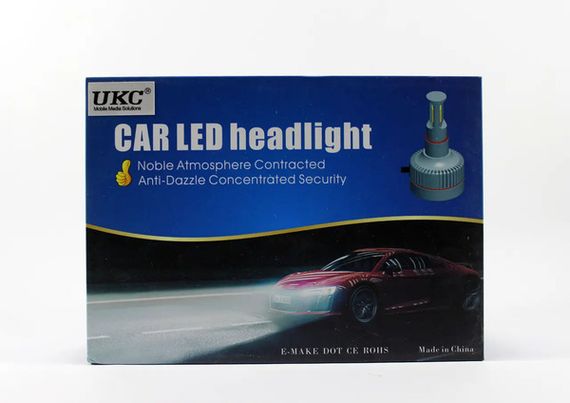Автомобильные светодиодные Led лампы главный свет комплект UKC Car Led H3 12v белый (h3_710) | Зображення 7