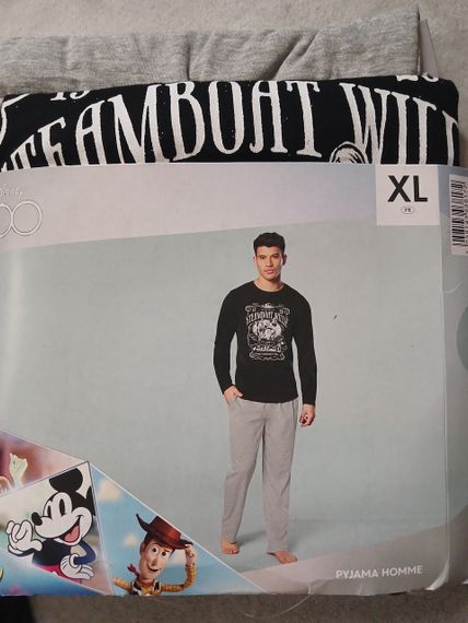 Піжама чоловіча лонгслів + штани Disney L | Зображення 3