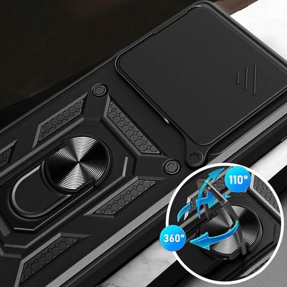 Ударопрочный чехол Camshield Serge Ring для Xiaomi Poco F6 Pro | Зображення 4