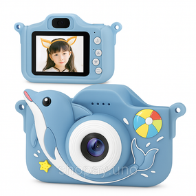 Дитячий фотоапарат kids camera ET015, Зручна дитяча цифрова камера, Фотоапарат для дитячого розвитку RY-73