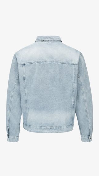 Куртка джинсова чоловіча GENUA G01210-0012 S Блакитний shop (2000999389221) | Зображення 3