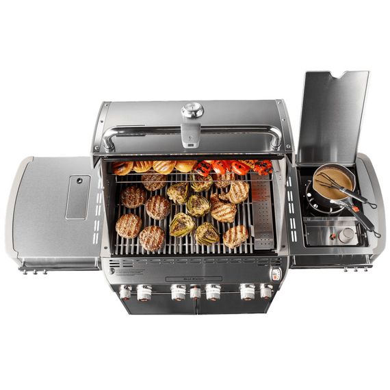 Газовий гриль Weber Summit S-470 GBS, нержавіюча сталь | Зображення 3