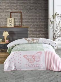 Плед двусторонний Belizza Butterfly 200х240см