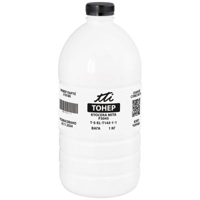Тонер Kyocera Mita P3045, 1 кг TTI (TSM-T143-1-1)