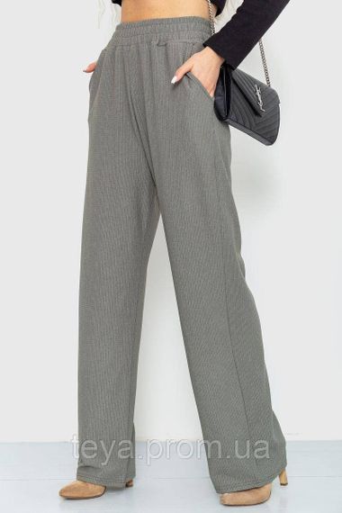 Штани жіночі вільного крою колір оливковий, S, M, L, XL, XXL FA_006245 | Зображення 2