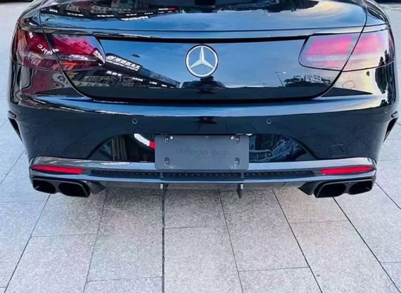 Комплект карбонових накладок BRB для Mercedes S-class C217 Coupe 2014-2020 рр | Зображення 1