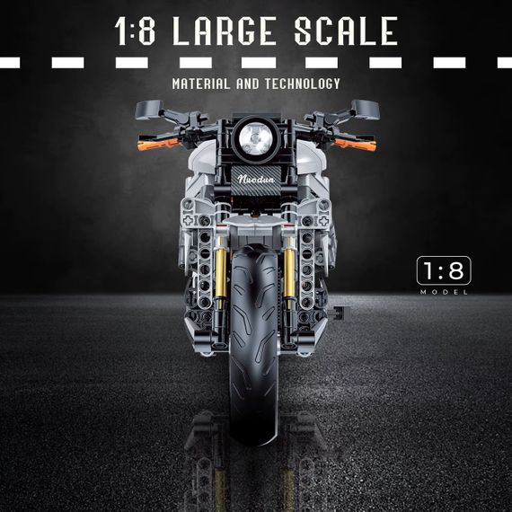 Конструктор LEGO технік мотоцикл Harley-Davidson в масштабі 1:8 642 деталей | Зображення 4