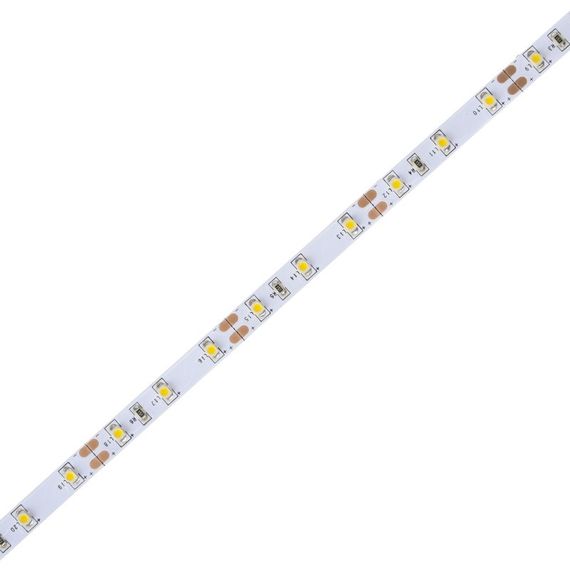 Светодиодная лента негерметичная теплый оттенок 12V 4.8W 3528 WW WH PCB IP20 1m (BY-022/60) | Зображення 4