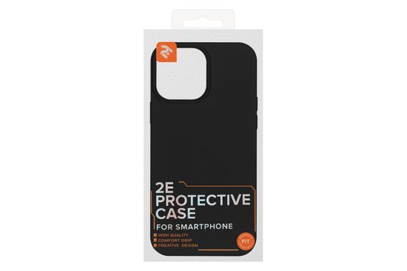 Чехол 2Е Basic для Apple iPhone 13 Pro Max , Liquid Silicone, Black (2E-IPH-13PRM-OCLS-BK) | Зображення 1