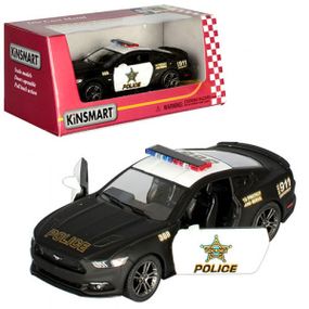 Поліцейська Машинка інертна Kinsmart Ford Mustang KT-5386-WP 12 см
