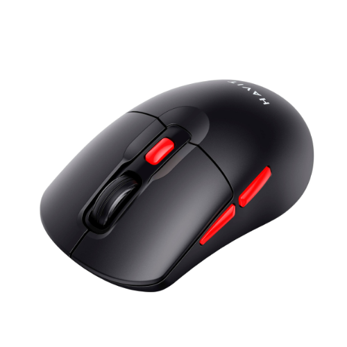 Мишка бездротова Havit Dual Mode HV-MS59WB чорний/червоний | Зображення 4