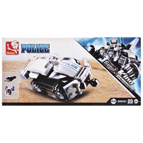 Дитячий конструктор Поліцейська серія Police SLUBAN M38-B0635-3, 69 деталей
