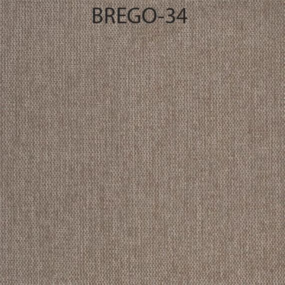 Барний стілець Fred Bar 4-BK-Base, чорна квадратна опора, регулювання висоти сидіння, м'яка оббивка текстиль бежевий BREGO-34 | Зображення 5