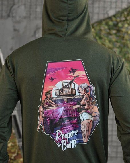 Худі maklin олива НП5069 | Зображення 3