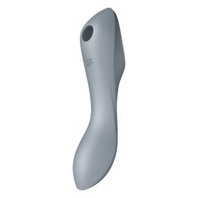 Вакуумний стимулятор з вібрацією Satisfyer Curvy Trinity 3, Сірий