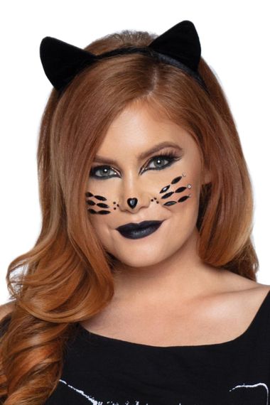 Стрази у вигляді маски кошеня Animal Rhinestone Stick-On Jewels | Зображення 2