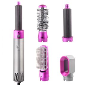 Мультистайлер 5в1 Hot Air Styler, 1000Вт / Фен для укладання волосся / Повітряний фен стайлер для завивки локонів