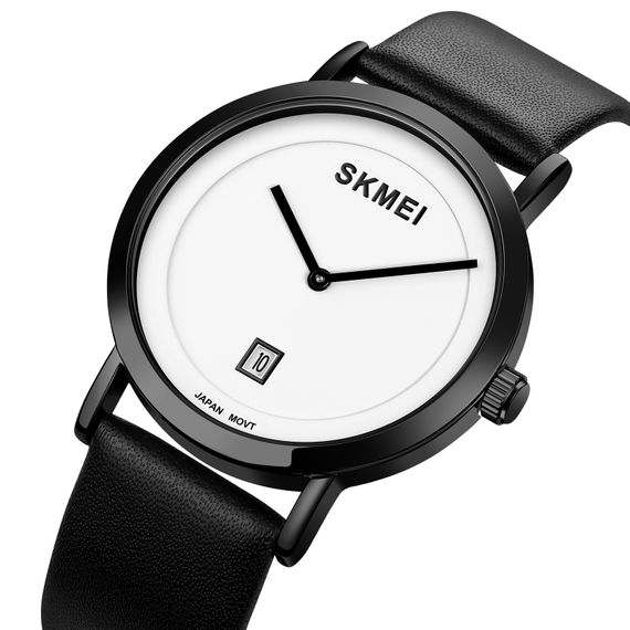 Жіночий годинник Skmei 1907BKWT Black-White | Зображення 1