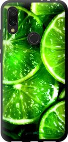Чохол на Xiaomi Redmi 7 Зелені часточки лимона "852b-1669-2448"