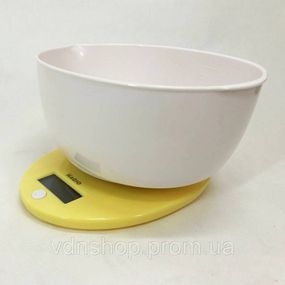 Ваги для кухні з функцією тари Magio, Ваги кухонні з автоматичним вимкненням для їжі чашею IP-99