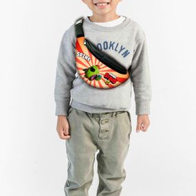 Сумка-бананка дитяча бравл старс з принтом Spike, 32х15см, для хлопчика, сумка через плече (00135)