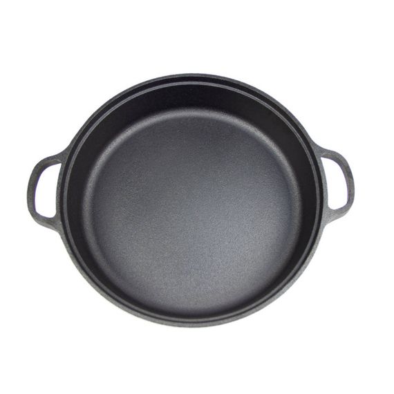 Чавунна сковорода з скляною кришкою Ø35 см GRILLI 777192 Код: 012715 | Зображення 4