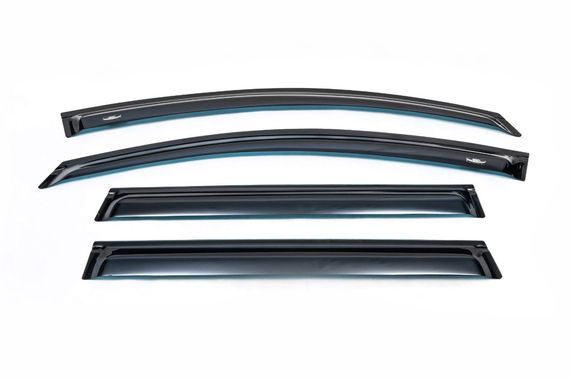 Ветровики SW (4 шт, EU, HIC) для Volkswagen Passat B7 2012-2015 гг | Зображення 1