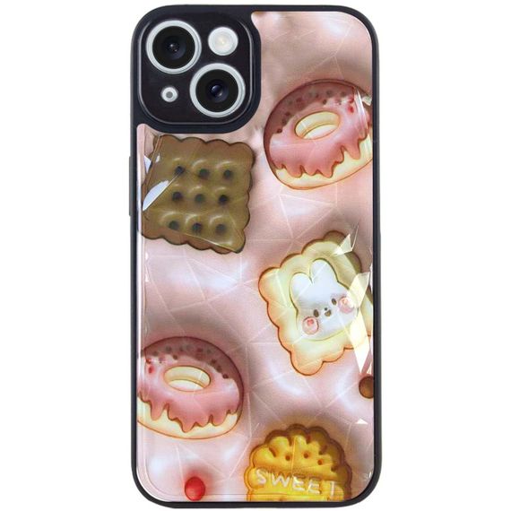 TPU+PC чохол Prisma Fluffie для Apple iPhone 14 (6.1") Sweet | Зображення 1