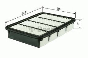 Фільтр повітряний MITSUBISHI GALANT 2.0, 2.5 96-, FORD RANGER 2.5 D 99-06 (вир-во BOSCH) BOSCH F026400165 на MAZDA B-SERIE BRAVO c бортовой платформой/ходовая часть (UN)