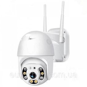 Камера для наружного видеонаблюдения  PTZ WIFI ICSEE IP 360/90 2.0 MP, уличная поворотная камера