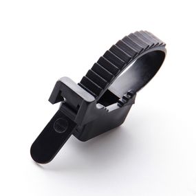 Крепеж ремешковый черный 10х120мм (пач 50шт) APRO