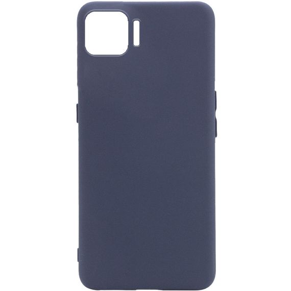 Чехол Silicone Cover Full without Logo (A) для Oppo A73 Синий / Midnight Blue
