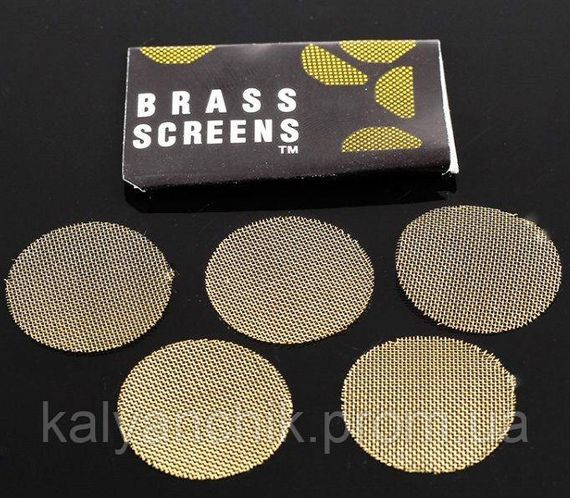 Сіточки для бонга Мідні (5 шт.)