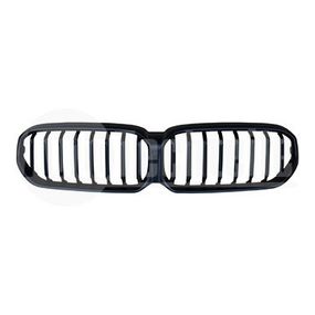 Решетка радиатора BMW 5 G30 20- (мат. чёрн. с отв. камеры), AutoTechteile, 708 5149, 706 5174