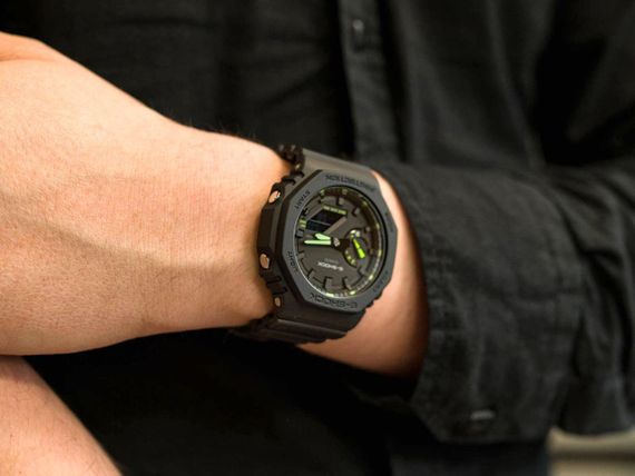 Годинник наручних чоловічий Casio GA-2100-1A3ER | Зображення 7