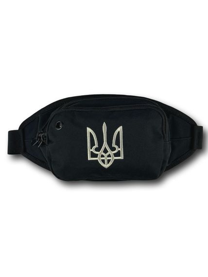 Сумка тактична на пояс UKRAINE Чорний