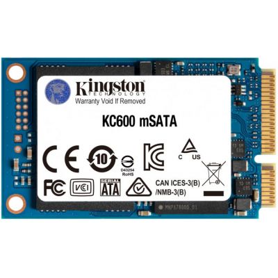 Накопичувач SSD mSATA 512GB Kingston (SKC600MS/512G) (SKC600MS/512G)