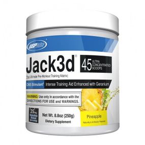 Передтренувальний комплекс USPlabs Jack3d 250 g (Pineapple)