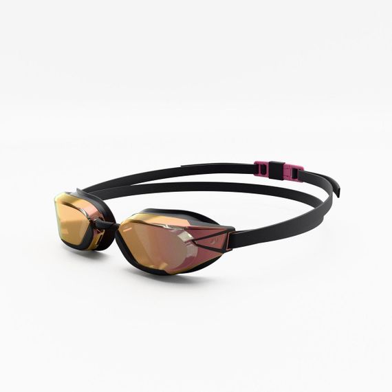 Окуляри B-FAST для плавання з дзеркальними лінзами рожеві - One Size