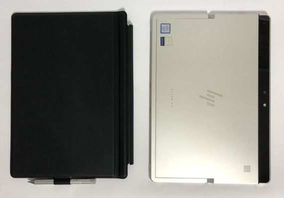 Нетбук-трансформер HP Elite x2 1012 G2 / 12.3" (2736x1824) IPS Touch / Intel Core i5-7300U (2 (4) ядер по 2.6 - 3.5 GHz) / 8 GB DDR3 / 256 GB SSD / Intel HD Graphics 620 / WebCam / Win 10 Pro б/в + Подарунок Флеш-накопичувач Kingston 64 ГБ | Зображення 8