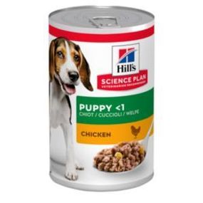 Hill’s SP Puppy Вологий корм для цуценят, з куркою, консерва, 370 г