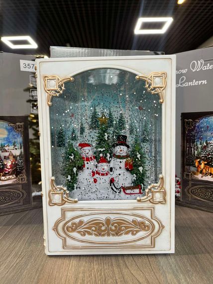 Новогодний музыкальный ночник-светильник XMAS WDL 24023B | Зображення 7