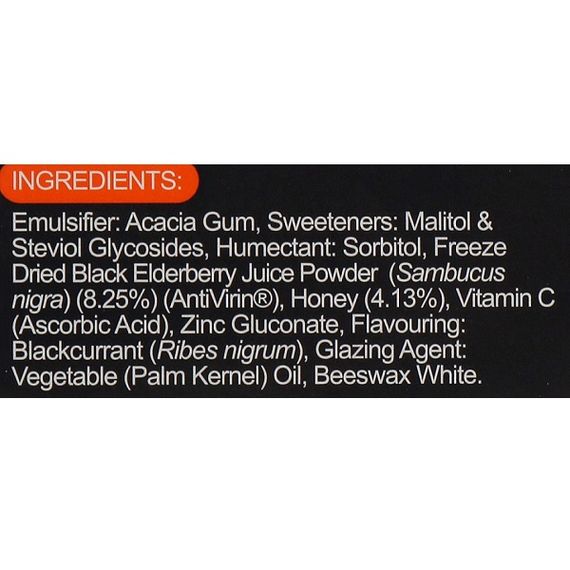 Бузина Sambucol Black Elderberry Immuno Forte 20 Pastilles | Зображення 1