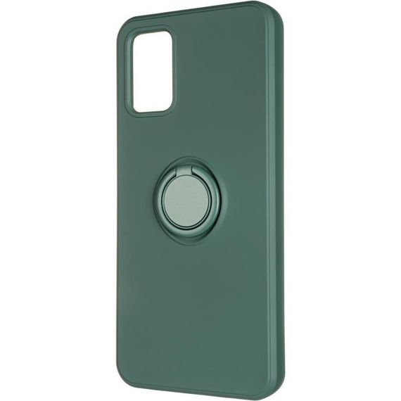 Чохол Gelius Ring Holder Case for Samsung A025 (A02S) Dark Green | Зображення 1