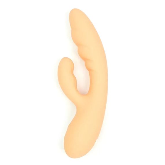 Вібратор-кролик Sweet Em, бежевий Sex Aura | Зображення 1